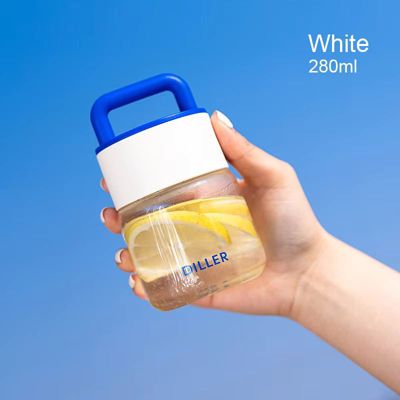 9.5 oz High Borosilicate Glass Water Bottle