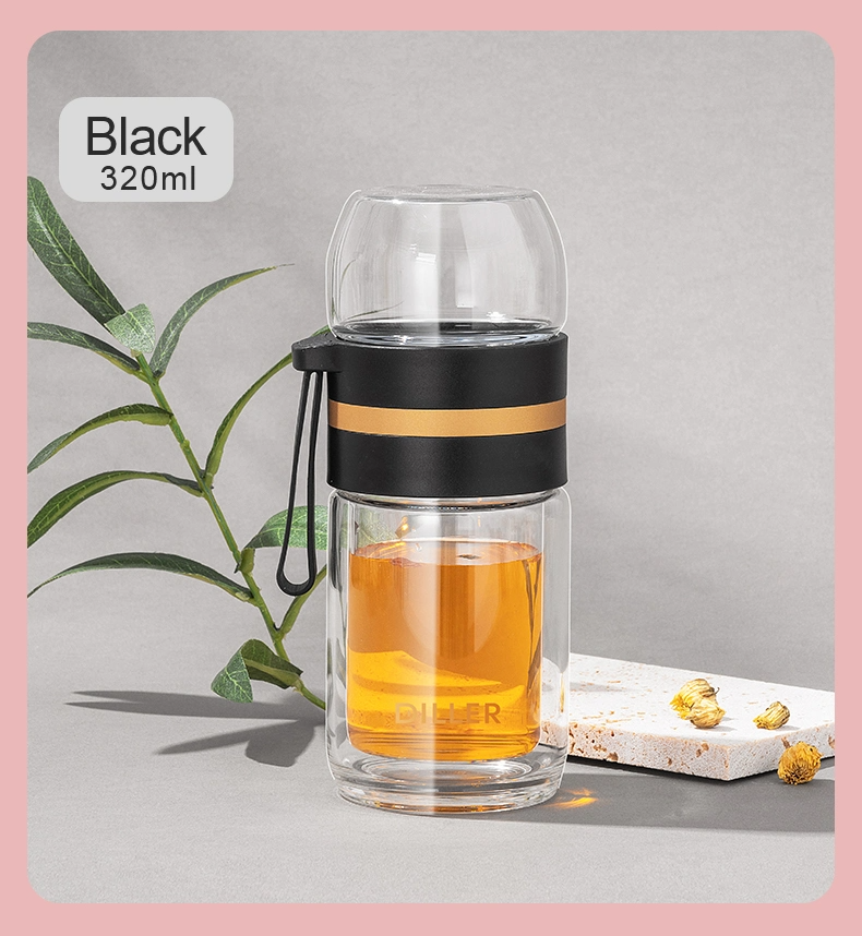 High Borosilicate Glass Water Bottle