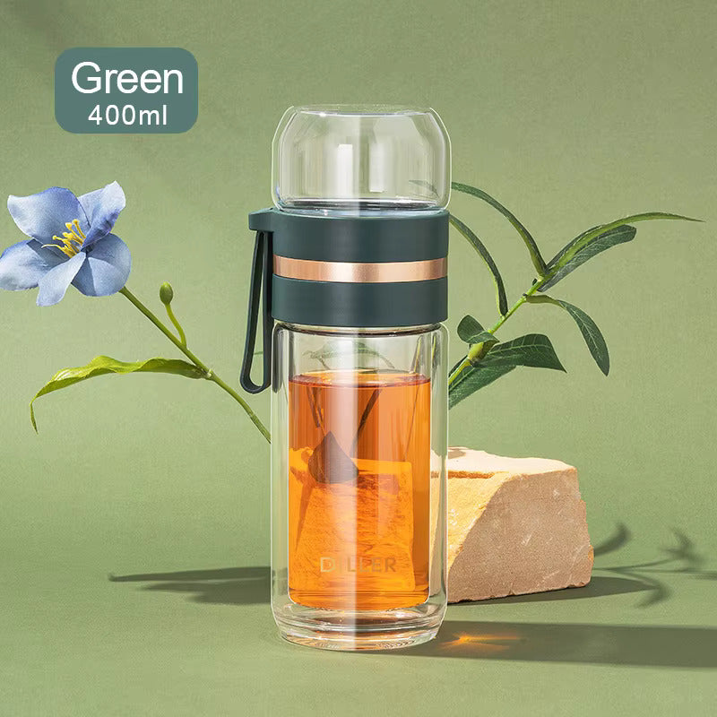 High Borosilicate Glass Water Bottle