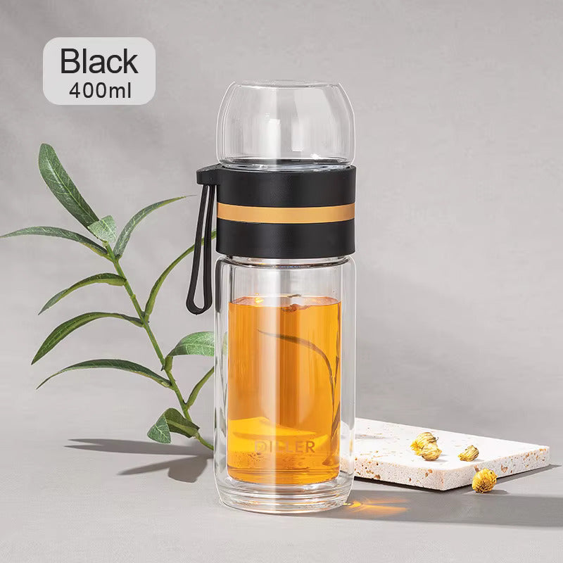 High Borosilicate Glass Water Bottle