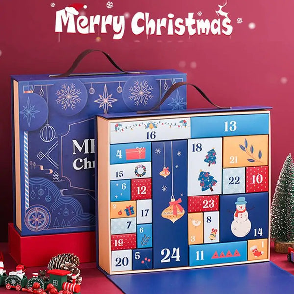 2024 Christmas Countdown Calendar Gift Box